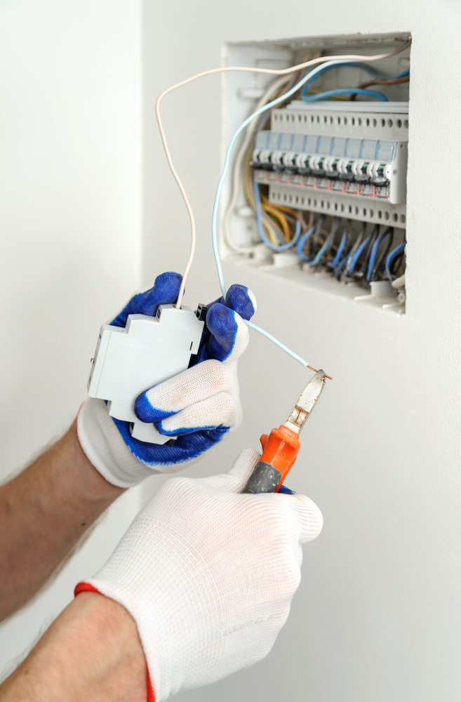 Installation parafoudre pour protection du réseau électrique